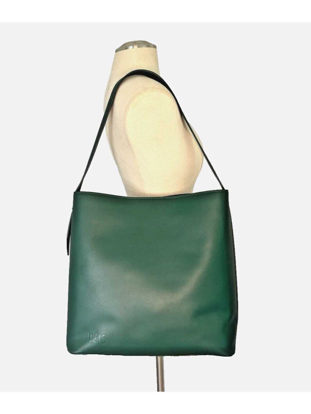 BEIS Wicked Limited Edition Padded Tote Bag Purse Elphaba Green CC Wallet EUC
